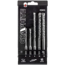 Zestaw wierteł do betonu SDS+ quatro 5, 6 x 110 mm + 8, 10, 12 x 160mm /zestaw 5szt./ 57H572