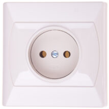 AKCENT Gniazdo pojedyncze b/u beżowe GP-1A/01