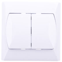 AKCENT Łącznik schodowy + pojedynczy biały ŁP-9A/00