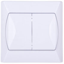 AKCENT Łącznik świecznikowy biały ŁP-2A/00