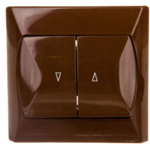 AKCENT Łącznik żaluzjowy brązowy ŁP-7A/24