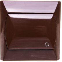 AKCENT Przycisk /dzwonek/ brązowy ŁP-6A/24