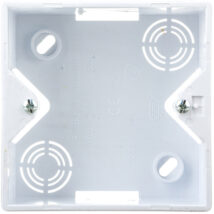 AKCENT Puszka natynkowa pojedyncza biała PNP-AG/00