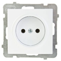 AS Gniazdo pojedyncze b/u białe GP-1G/m/00