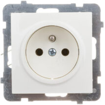 AS Gniazdo pojedyncze z/u ecru GP-1GZ/m/27