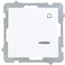 AS Przycisk /dzwonek/ z podświetleniem biały ŁP-6GS/m/00