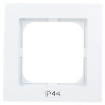 AS Ramka pojedyncza do łączników IP44 biała RH-1G/00