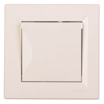 Łącznik Asfora pojedynczy kremowy z ramką EPH0100123
