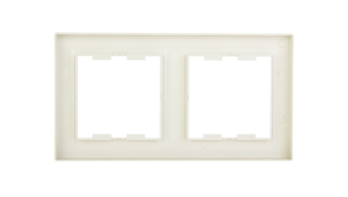 ASFORA Ramka podwójna pionowa kremowa EPH5810223