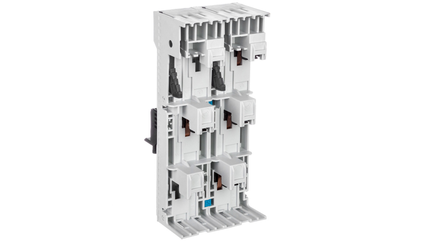 Adapter na szyny szerokości 90mm 25A rozstaw 60mm 1 szyna BBA0R-25 101453