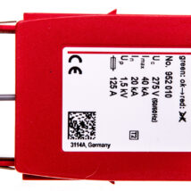 Akcesoria: moduł ochrony ogranicznika przepięć Typ 2 20kA 1,5kV DG MOD 275 952010