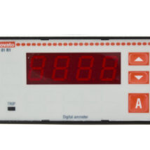 Amperomierz 1-fazowy cyfrowy tablicowy, do pracy z przekładnikiem prądowym, wyjście przekaźnikowe DMK01R1