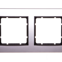 Berker B.3 Ramka aluminium/antracyt podwójna 10123004