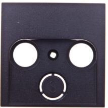 B7. Element centralny do gniazda antenowego 2- i 3-wyjsc antracyt