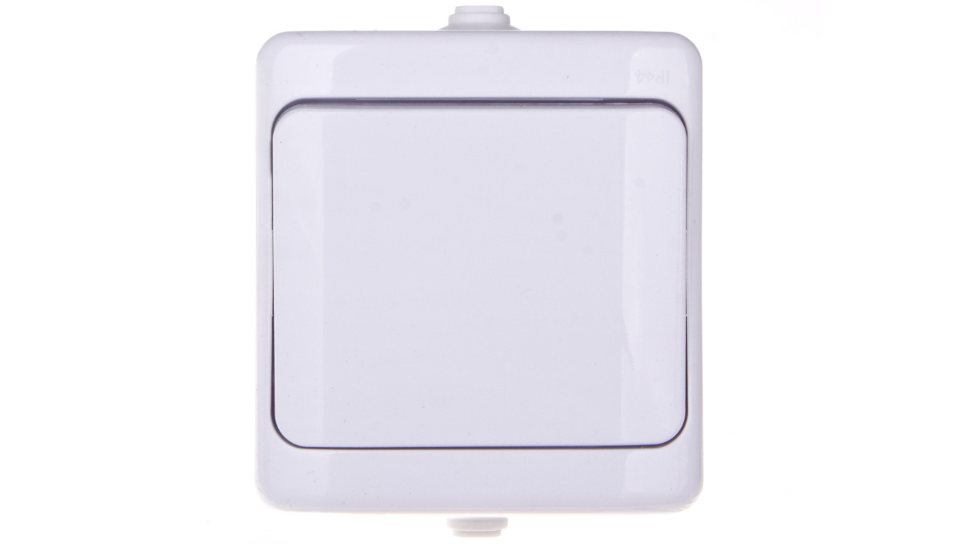 BRYZA Łącznik hermetyczny pojedynczy IP54 biały 180401 /20szt./