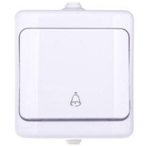 BRYZA Przycisk hermetyczny /dzwonek/ IP54 biały 180404 /20szt./