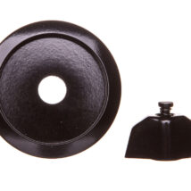 Berker 1930/GLASSERIE/PALAZZO Element centralny z pokrętłem do łącznika obrotowego czarny 164701