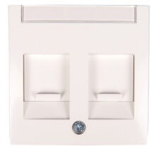 Berker/B.Kwadrat Element centralny podwójny śnieżnobiały 11818989