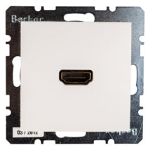 Berker/B.Kwadrat Gniazdo HDMI śnieżnobiale połysk S.1/B.3/B.7 Glas 3315428989