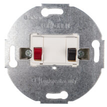 Berker/B.Kwadrat Gniazdo głośnikowe pojedyncze śnieżnobiałe 457209