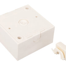 Berker/B.Kwadrat Puszka natynkowa pojedyncza kremowa 5310419902