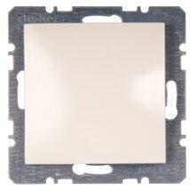 Berker/B.Kwadrat Zaślepka z elementem centralnym kremowa 10098982