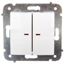 CARLA Łącznik świecznikowy z podświetleniem biały 1724-10