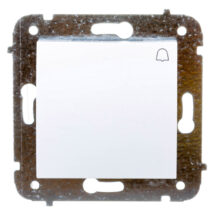 CARLA Przycisk dzwonek biały 1714-10