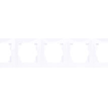 CARLA Ramka pięciokrotna biała 1775-00