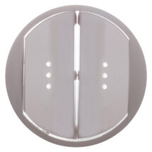 CELIANE Klawisz podwójny łącznika z podświetleniem biały 068004