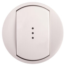 CELIANE Klawisz pojedynczy do łącznika podświetlany biały 068003