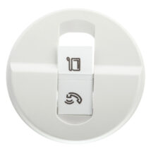 CELIANE Plakietka gniazda pojedynczego RJ45 biała 068251