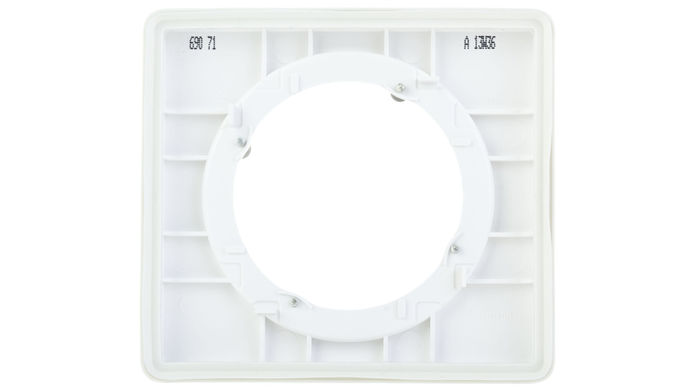 CELIANE Ramka biały pojedyncza IP44 069071