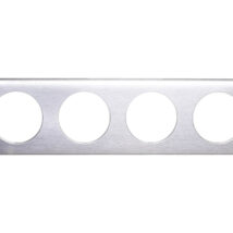 CELIANE Ramka poczwórna aluminium tworzywo Poziomy i pionowy 068924