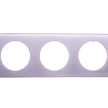 CELIANE Ramka potrójna stal niedz. Poziomy i pionowy 069103