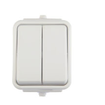 Cedar Łącznik świecznikowy hermetyczny IP44 10A biały WNt-500C01 WNT500C01