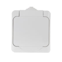 Cedar Plus Gniazdo pojedyncze biały z/u 16A IP44 WDE000540