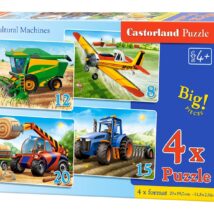 Puzzle 4w1 (8,12,15,20) maxi maszyny rolnicze B-041039