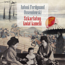 Szkarłatny kwiat kamelii