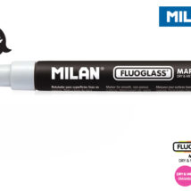 Marker do szyb Milan fluoglass biały