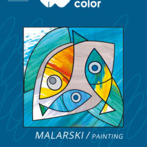 Blok Happy Color malarski Młody Artysta A4 10 arkuszy 200g