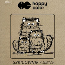 Szkicownik Happy Color Młody Artysta na spirali A5 60 arkuszy 80/90g