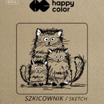 Szkicownik Happy Color Młody Artysta na spirali A4 60 arkuszy 80/90g
