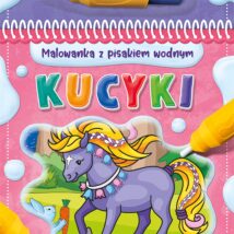 Kucyki. Malowanka z pisakiem wodnym