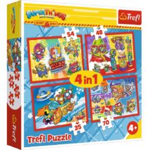 Puzzle 4w1 (35,48.54,70) Tajni Szpiedzy Super Things 34376