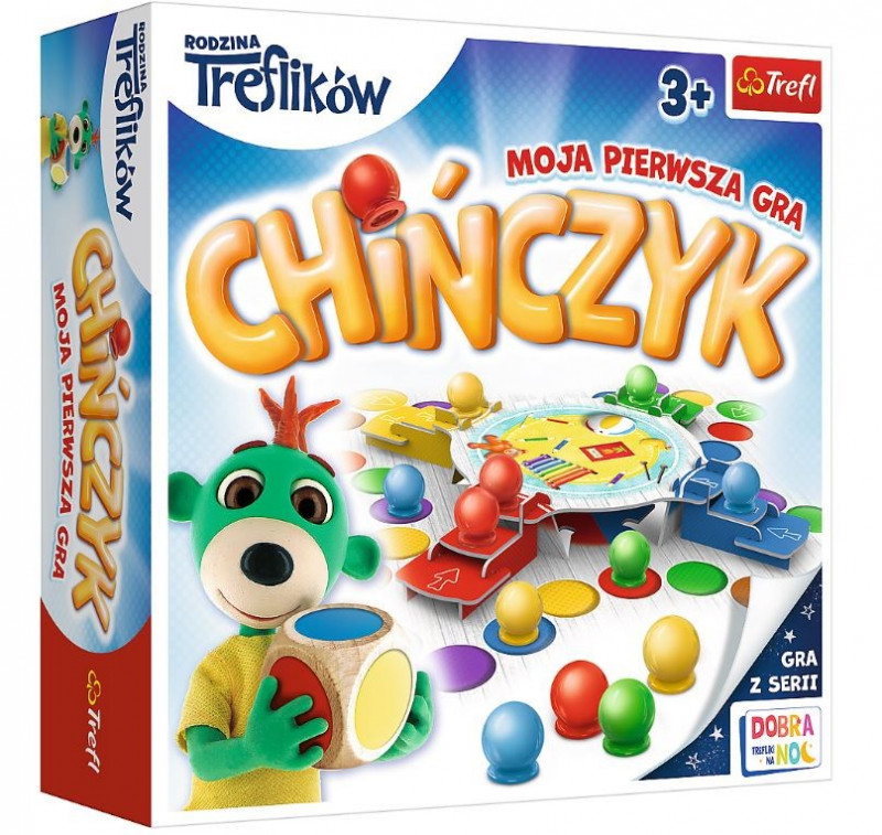 GRA Chińczyk Moja pierwsza gra Trefliki 02056