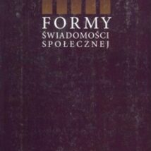 Formy świadomości społecznej
