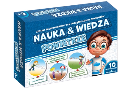 Nauka & Wiedza Powietrze zestaw eksperymentów