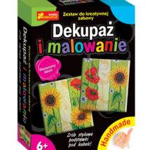 Dekupaż i malowanie Słoneczny dzień Podstawki