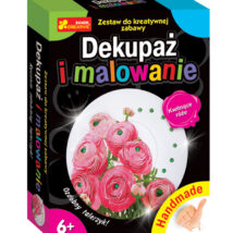 Dekupaż i malowanie Kwitnące róże